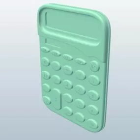 Lowpoly Calculator 3d model
