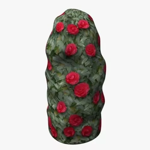 Camelia Plant Lowpoly 3d model Camelia Plant Lowpoly 3d model