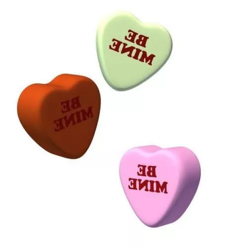 Candy Flying Set 3d model