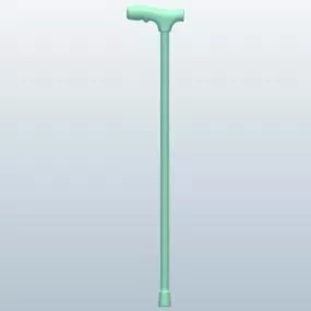 Cane Handle 3d model