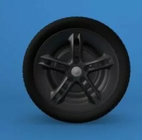 Sport Car Tire 3d model