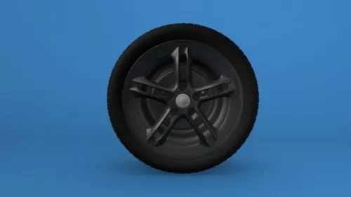 Tire Wheel 3d model
