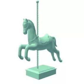 Animal Horse Figurine 3d model