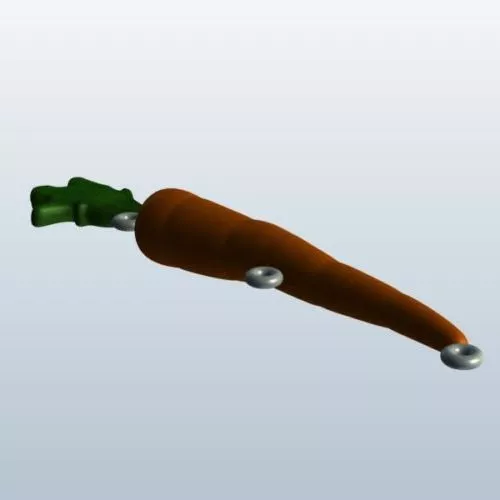 Yellow Snowboard 3d model