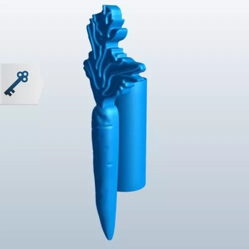 Carrot Printable 3d model Carrot Printable 3d model