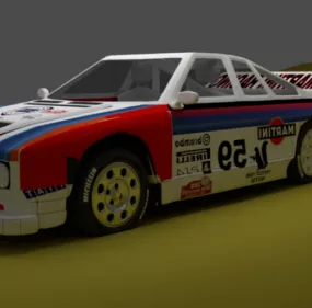Cars Rally Racing Vehicle 3d model