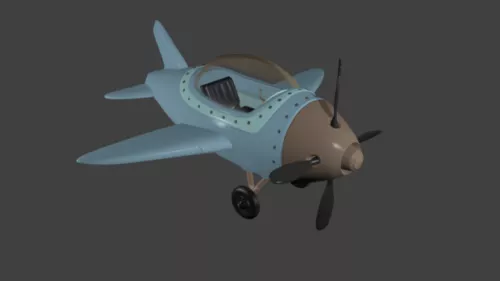 Xwing Futuristic Aircraft 3d model