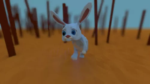 Cartoon Rabbit Character Rigged 3d model Cartoon Rabbit Character Rigged 3d model
