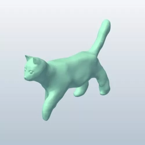 Cat Lowpoly 3d model Cat Lowpoly 3d model