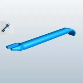 Cats Paw Nail Puller 3d model