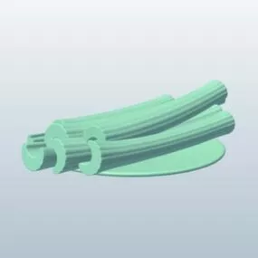 Celery Lowpoly 3d model