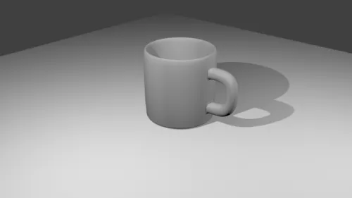Car Mug 3d model