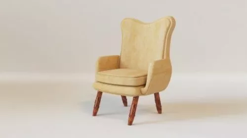 Single Chair 3d model Single Chair 3d model