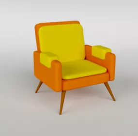 Kid Armchair V1 3d model