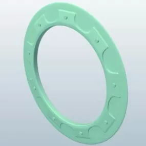 Chakram Warrior Weapon 3d model