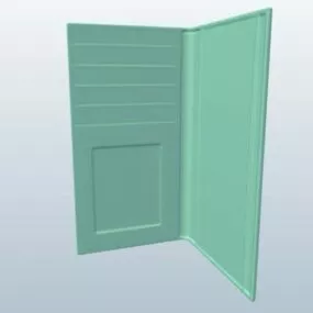 Checkbook Wallet 3d model