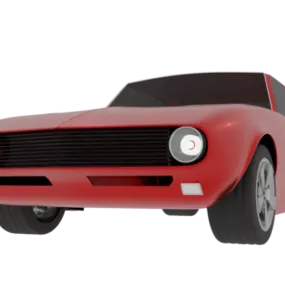 Chevrolet Camaro Ss Couple Car 3d model