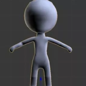 Chibi Mesh Base 3d model