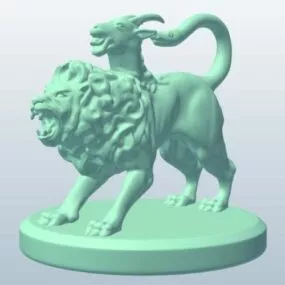 Chimera Monster Animal 3d model