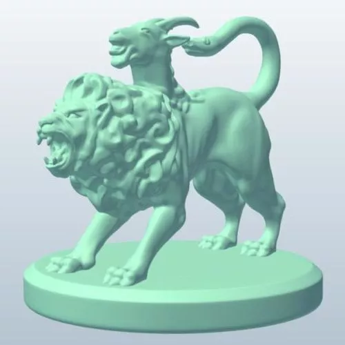 Goat Monster 3d model