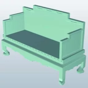Chinese Emperors Chair 3d model