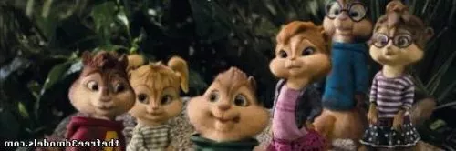 Chipmunks Character 3d model Chipmunks Character 3d model