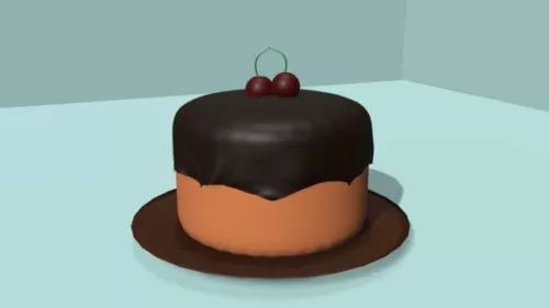 Doughnut Fast Food 3d model