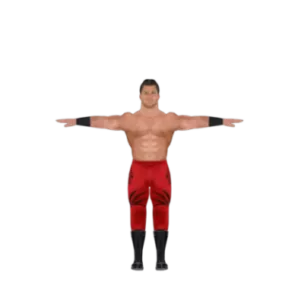 Wrestler Character 3d model