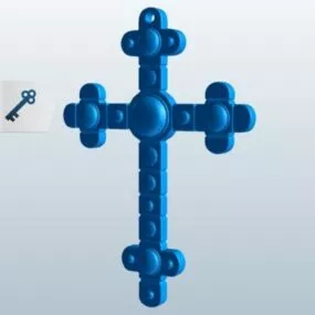 Christianity Cross 3d model