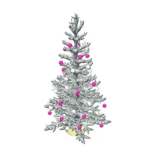 White Christmas Tree 3d model White Christmas Tree 3d model