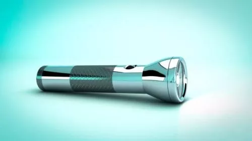 Tactical Flashlight 3d model