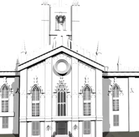 European Church 3d model