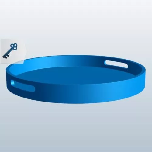 Circle Mobius Shape Decoration 3d model