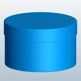 Circle Box 3d model