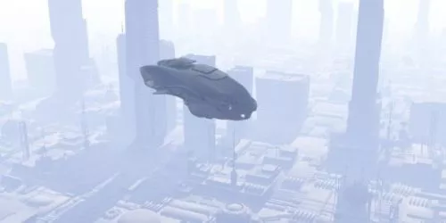 Scifi City With Highscraper Building 3d model