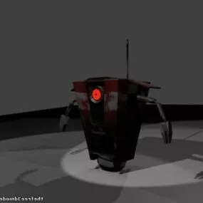 Claptrap Robot 3d model