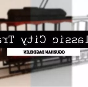 City Tram 3d model