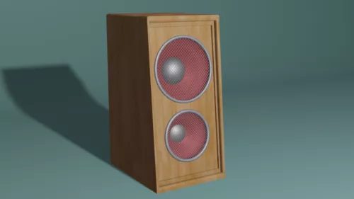 Small Table Speaker 3d model