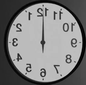 Minimalist Wall Clock 3d model