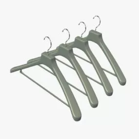 Coat Hangers 3d model