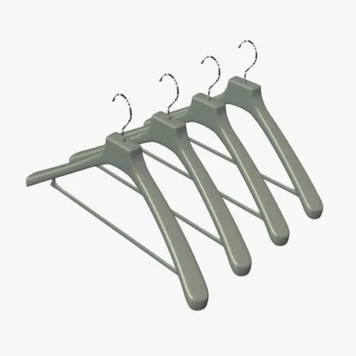 Coat Hangers 3d model Coat Hangers 3d model