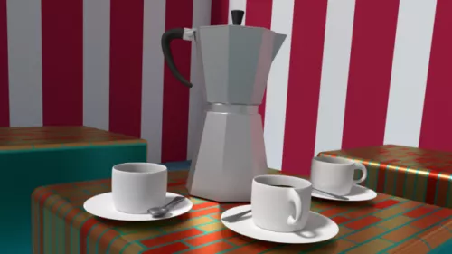 Water Boiler Rigged Animated 3d model