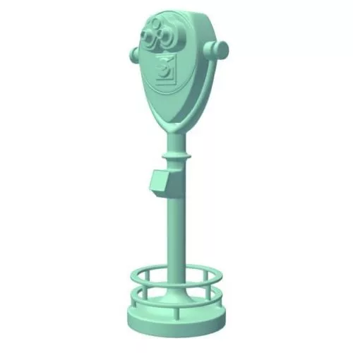 Golden Regnat Coin 3d model