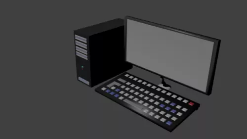 Trough 3d model