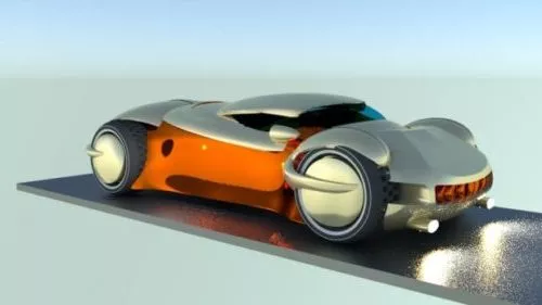 Tron Concept Car 3d model Tron Concept Car 3d model