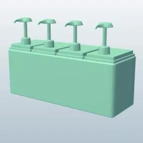 Condiment Dispenser 3d model