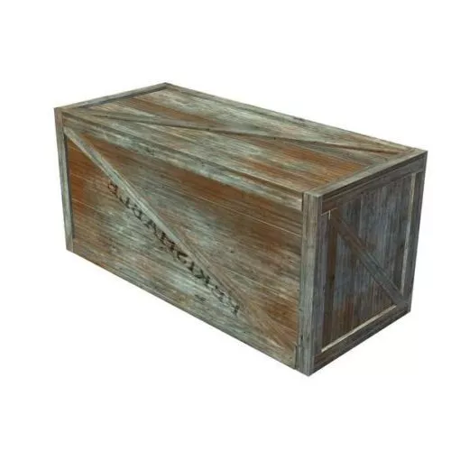 Old Crate Set 3d model