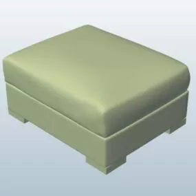 Contemporary Ottoman Furniture 3d model