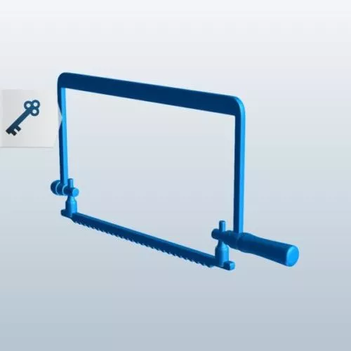 Coping Saw 3d model Coping Saw 3d model