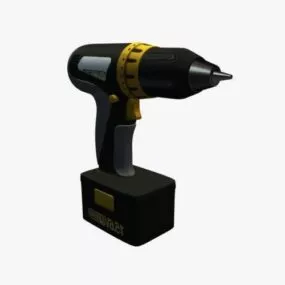 Cordless Drill Tool 3d model